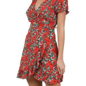Molly Bracken Printed Wrap Dress